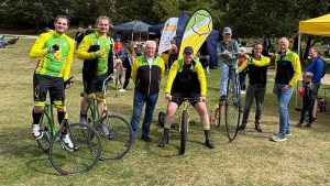 Viel los am Stahlrad-Stand beim Fest der Sinne